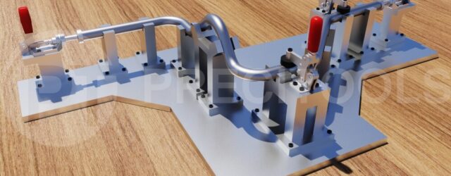 Tube measurement fixture